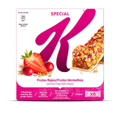 Kellogg's Special K Red Fruit Cereal Bars 129g